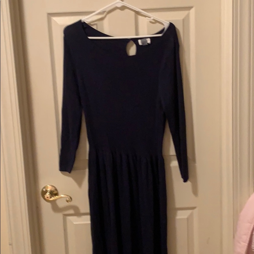 XL Old Navy, Nagy blue sweater dress.